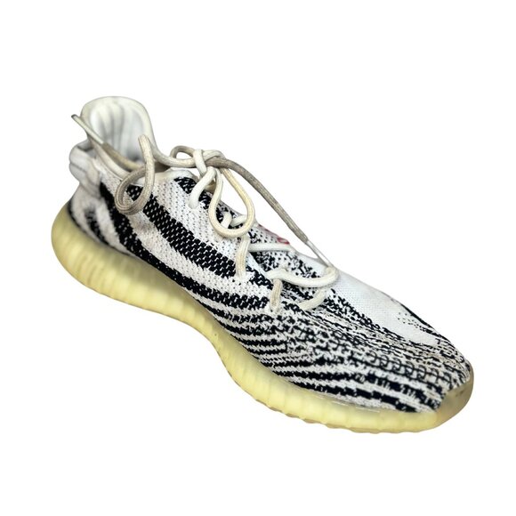 Adidas Yeezy Boost 350 V2 Zebra White/Core Black/Red – Size 15M US - Picture 6 of 7
